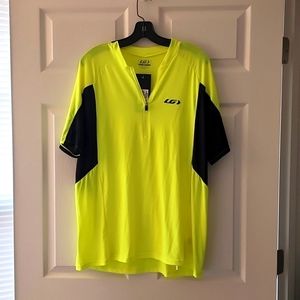 Garneau biking  men's connection ss jersey yellow xl